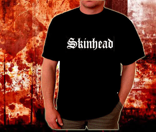 T-Shirt- Skinhead altdeutsch gerade