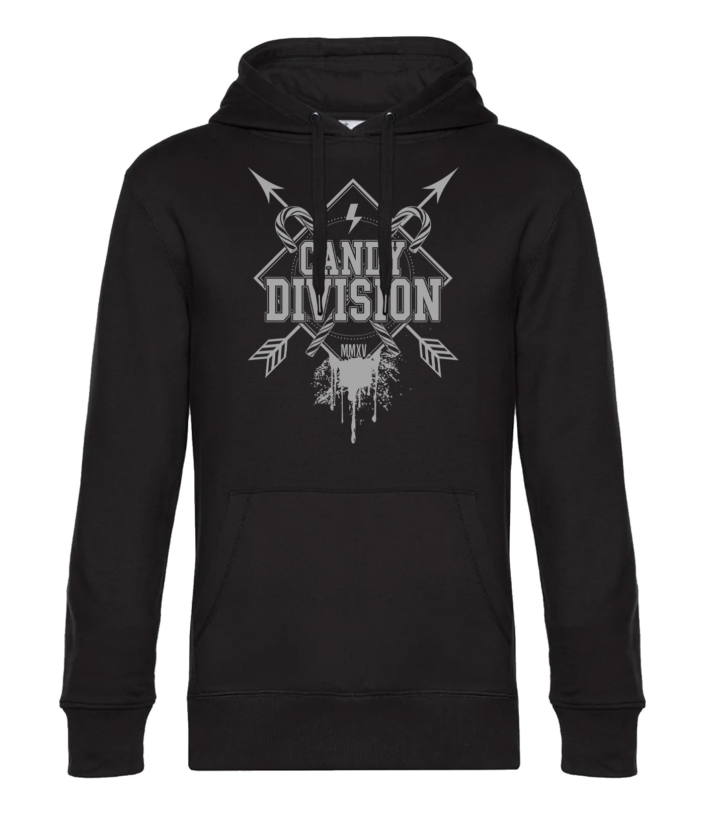 Kapuzensweatshirt- Candy Division-Logo